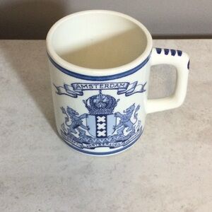 Amsterdam Blue and White Ceramic Mug